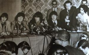 Beatles with Tony Barrow